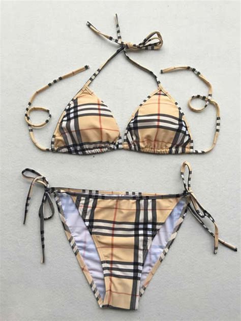 burberry swimsuit replicas|burberry bikini model.